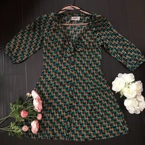 Forever 21 3/4 sleeves dress